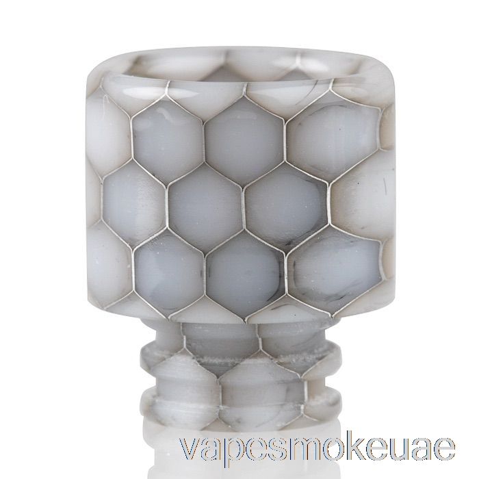 Vape Uae 510 طرف بالتنقيط من راتينج جلد الثعبان، أبيض